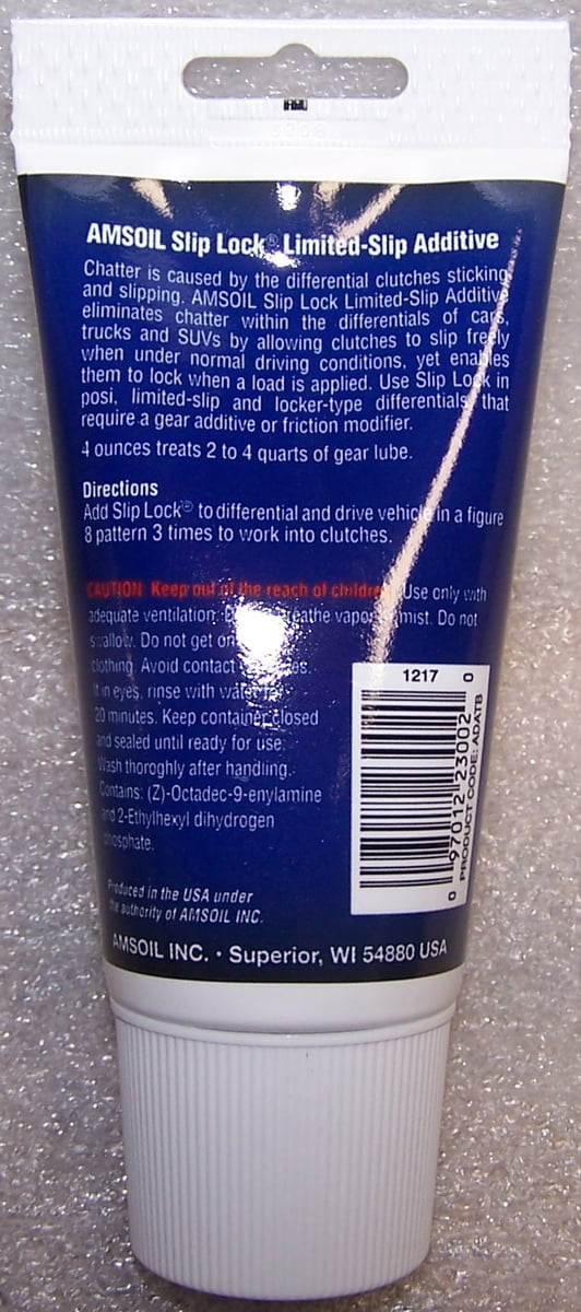 Amsoil Slip Lock Limited Slip Additive