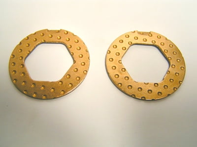 Muncie 4 Speed Bronze Surfaced Cluster Thrust Washer Dimpled for Oil Retention