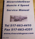 Muncie Transmission Service Manuals