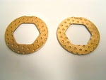 Muncie 4 Speed Bronze Surfaced Cluster Thrust Washer Dimpled for Oil Retention
